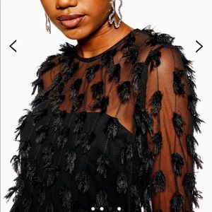 topshop tufty playsuit
